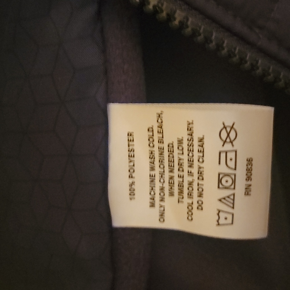 Black Polyester Jacket - image 4